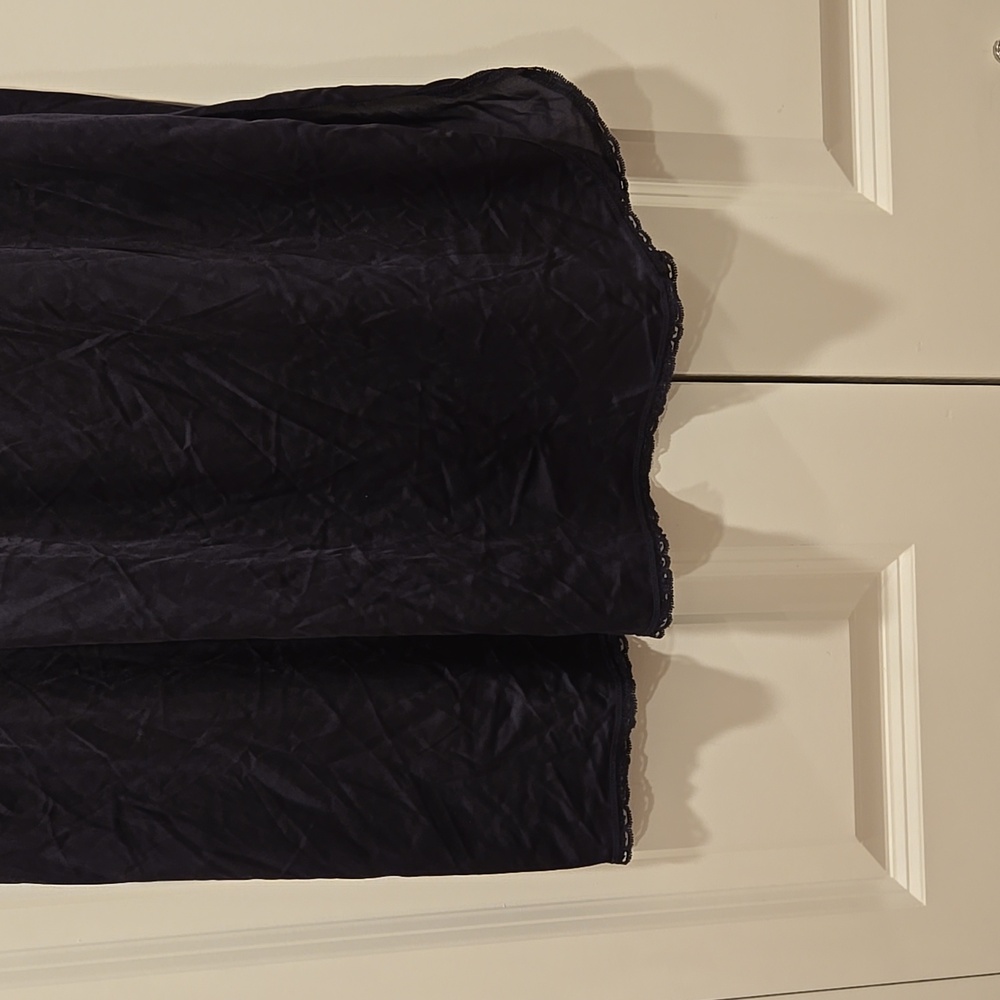 ❤️NWOT Vanity Fair Classic Black A-Line Half-Slip 2X - Picture 3 of 11